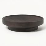 Exclusive Brown Round Coffee Table