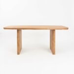 Mesa de comedor de madera de acacia