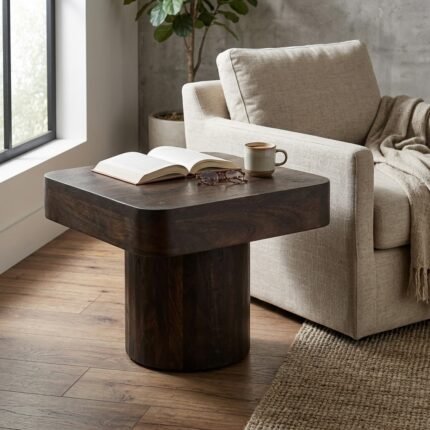 Solid Mango Wood Coffee Table