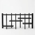 Exclusive Wooden Shelf with Artistic Finish - Image 3