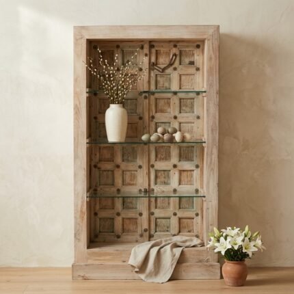 PRITI White Window Arch Mirror (2 Sizes)