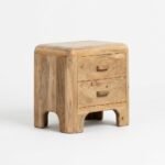 Mesita de Noche de Madera de Mango - Image 6