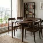 Exclusive Rustic Wooden Dining Table for Home Décor - Image 3