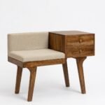 Luxury Handcrafted Telephone Bench