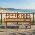 Luxury Handcrafted Wooden Bench - Image 3