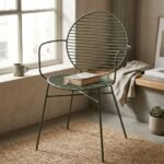 stylish Metal Chair – Perfect for Indoor & Outdoor Use - Image 3