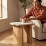 Coffee Table Solid Wood - Image 4