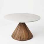 Exclusive Sleek Marble Coffee Table with Modern Finish