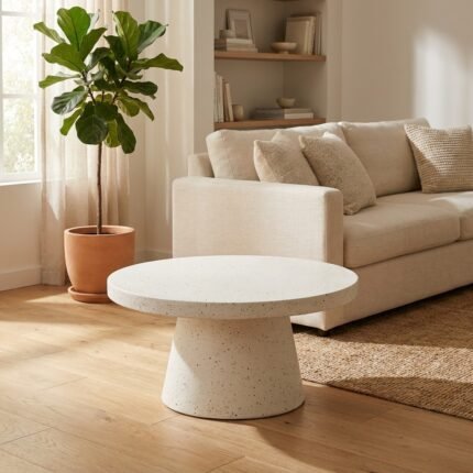 Exclusive White Marble Coffee Table