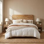 Cabecero para cama de madera de mango - Image 3