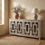 Exclusive Sideboard with Drawers and Artistic Design
