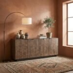 Solid Wood Cabinet for Leaving Room