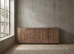 Solid Wood Cabinet for Leaving Room