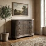 Exclusive Wooden Handicraft Chest with Artistic Finish