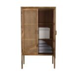 Armoire en cannage 2 portes TIKI - Image 4