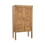 Armoire en cannage 2 portes TIKI - Image 2