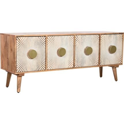 Meuble TV en bois de manguier 145