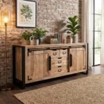 Meuble sous vasque en bois - Image 3