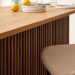 Îlot central de cuisine en acacia Diane - Image 8