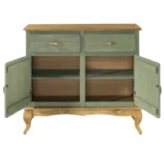 Buffet Sideboard Green 2-Door - Image 3