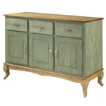 Wood Buffet Sideboard Green | Premium Wooden Storage Solution - Image 5