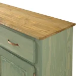 Wood Buffet Sideboard Green | Premium Wooden Storage Solution - Image 2