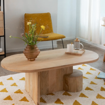 Edouard Mango Wood Coffee Table