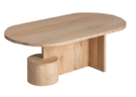 Edouard Mango Wood Coffee Table - Image 4