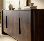 Buffet en bois de manguier foncé Liriel - Image 9