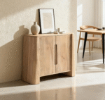 Buffet en bois de manguier clair