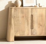 Buffet en bois de manguier clair - Image 7