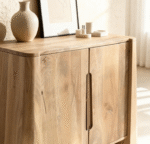 Buffet en bois de manguier clair - Image 5