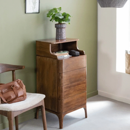 Chiffonnier en bois de manguier