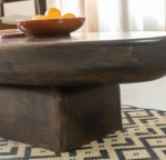 Table basse en acacia massif - Image 3