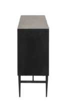 Buffet en bois de manguier et métal noir - Image 5