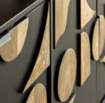 Buffet en bois de manguier et métal noir - Image 4