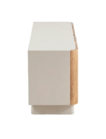 Buffet en bois de manguier blanchi et acacia naturel - Image 2