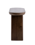 Console en Bois de Manguier Foncé - Image 2