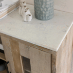 Buffet en marbre et bois de manguier - Image 9