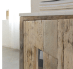 Buffet en marbre et bois de manguier - Image 5