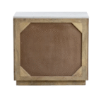 Buffet en marbre et bois de manguier - Image 2