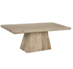 Mesa de comedor rectangular de