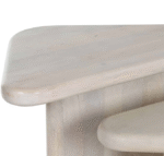 Mesas de centro nido de madera maciza - Image 2