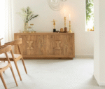 Aparador Lonnie de madera de acacia - Image 9
