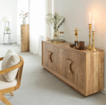 Aparador Lonnie de madera de acacia