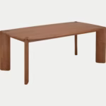 Table de repas en chêne massif Bastides (200 cm)  - Image 6