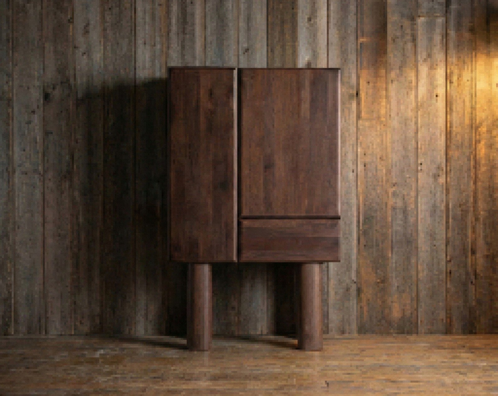 Aparador de Madera Oscura Moderna Aparador de Madera Oscura Moderna