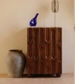 Aparador Bas à 2 portes en bois de manguier Even