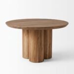 PRITI Designer Coffee Table in Solid Tripod (Solid Wood ) - Image 9