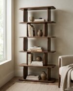 Étagère en bois de manguier